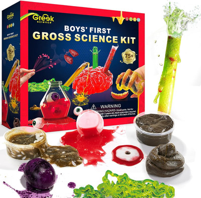 Wissenschaftsset für Kinder ab 8 Jahren STEM Experimente mit Schleim Gehirn Mode