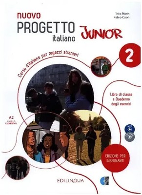 Nuovo Progetto Italiano Junior 2 Corso ditaliano per ragazzi stranieri Marin