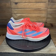 Adidas Adizero Adios 6 'Turbo Sky Rush' Women's Size US 7 Mesh Running Shoes