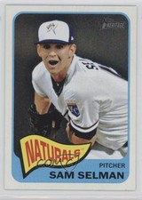 2014 Topps Heritage Minor League Edition Sam Selman #75 0a2