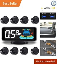 8-sensor Backup Parktronic System With Lcd Display For Safe Parking Assistance