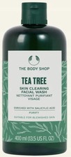 THE BODY SHOP Tea Tree Skin Clearing Facial Wash 400ml BRAND NEW