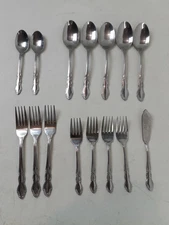 Set of 15 Potter & Smith PTH3 Stainless Flatware Spoons Forks Replacement Pieces