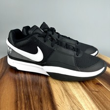 Nike Ja Morant 1 TB Promo Basketball  Black White  Men  s Size 13.5 HJ7386-002 