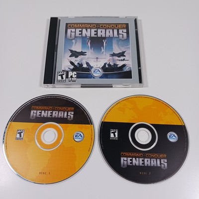 Command & Conquer: Generals (PC CD-ROM, 2003) EA Games