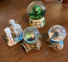 KONVOLUT: Schneekugeln  versch.Motive, Ireland Robbe Ostsee Venezia