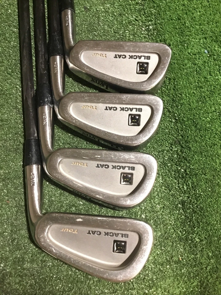 Lynx Black Cat Tour Ni Cr Irons Set 3-PW Regular TrueTemper DynamicGold Graphite - Image 3 of 4