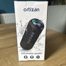Altavoz Ortizan Bluetooth, IPX7 Impermeable Portátil Inalámbrico Exterior Altavoces