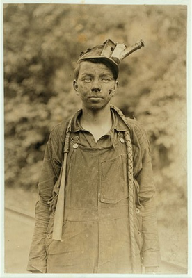 #ad Brown MineBrownWest VirginiaCoal MinersChild LaborLewis Wickes Hine1908 $12.99