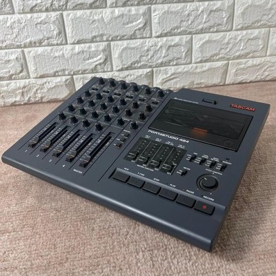TASCAM Portastudio 424 Black Cassette 4-Track Multitrack Recorder Junk #O5097