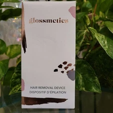 Glossmetics Electronic Wireless Hair Removal Device Painless Facial Shaver Razor