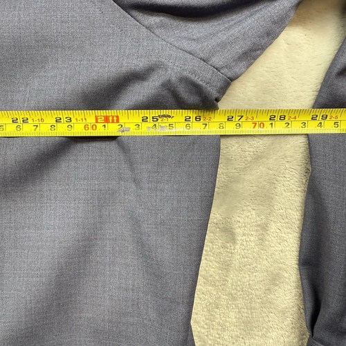 Proper Cloth Shirt Merino Wool Button Up Long Sleeve Blue Men’s XL/XXL - Picture 7 of 10