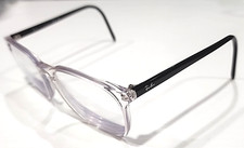 Ray Ban RB5387 5629 Large Sz Clear Black Square Eyeglasses 54-18 150