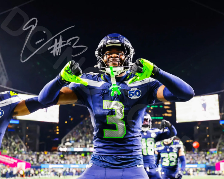 Nick Emmanwori 8x10 Signed Photo Reprint Seattle Seahawks Playoff Auto