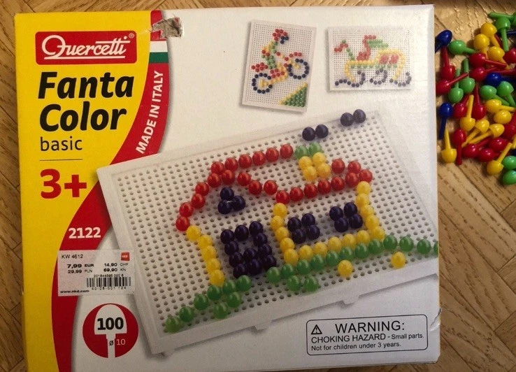 Fanta Color Basic, Quercetti, vollständig