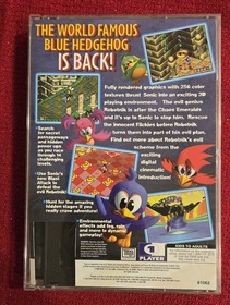 Sonic 3D Blast Sega Saturn Complete in Box