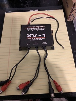 Rockford Fosgate PUNCH XV-1 Active Electronic Crossover   OLD SCHOOL