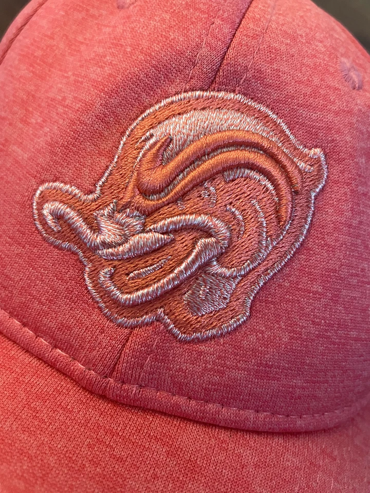 Down East Wood Ducks Women's New Era Hat, Adjustable Pink Minor League Baseball - Image 2 of 4