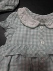 Girls Sz 3-6m One pc Romper With Matching Bonnet — photo 3