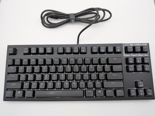 Topre REALFORCE R2TLA-US4G-BK USB Mechanical Keyboard English Layout Tested