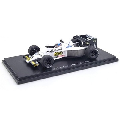 1984 Mauro Baldi Spirit 101 San Marino GP - 1/43 Spark Models