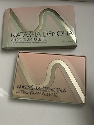 Natasha Denona Retro Glam Eyeshadow Palette NIB Made In Italy 15 Colors Mirrored