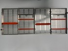 Pair of HU FRIEDY 12 Instruments Cassette  Orange 6.5" x 10.5" x 1.25" IM8120 — photo 3