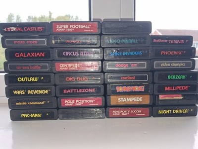 GREAT SELECTION OF ATARI 2600 CARTRIDGES - LOT 2 - PICK FROM LIST