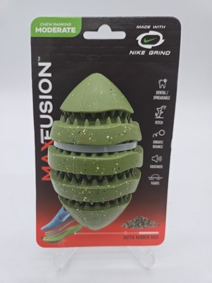 Max Fusion Made With Nike Grind Spiro Football Dog Toy