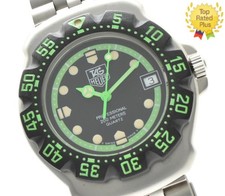 *COME NUOVO* Orologio Uomo Vintage TAG HEUER Formula 1 375.513 200M Quarzo Ne...