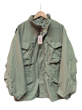 Genuine US Army Issue Green OG-107 Vintage M65 Combat Jacket Large Regular #667