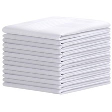 Handkerchiefs for Men Soft Cotton Handkerchief 16'' x 16'' Accessories