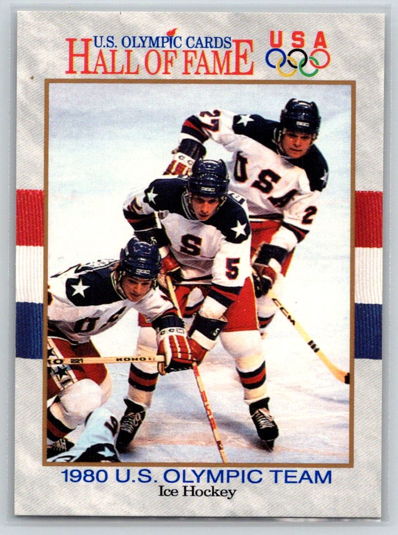 1991 Impel U.S. Olympic Hall of Fame #62 1980 U.S. Olympic Team USA