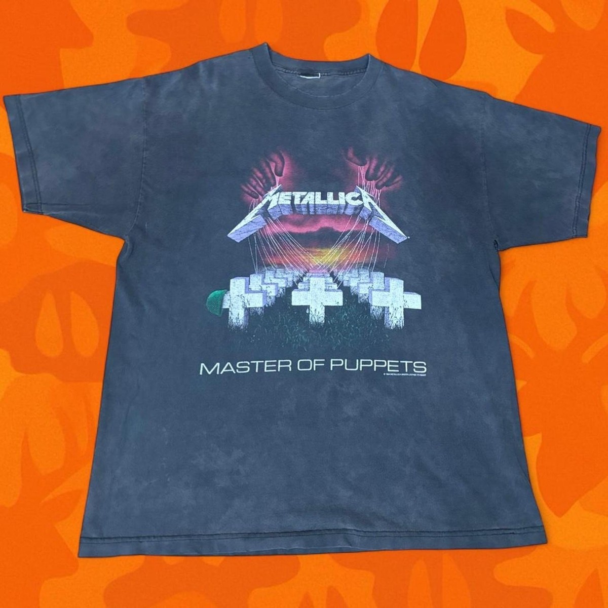 Vintage 1994 Metallica Master of Puppets Giant Tee | eBay