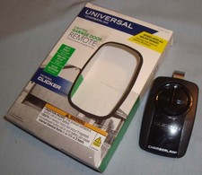 Chamberlain KLIK5U 2 button garage door opener universal clicker remote clip