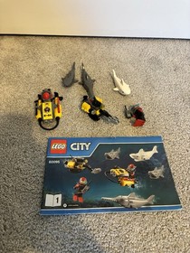 LEGO Deep Sea Ship 60095 Complete Set W/ Instruction. W/Sets 60092 And 60082.