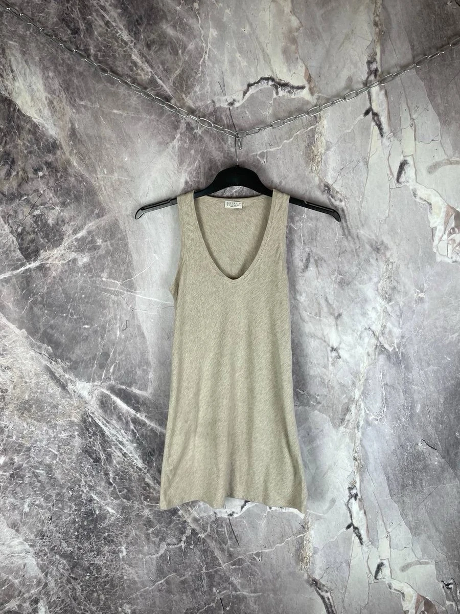 お値下げ⭐︎BRUNELLO CUCNELLIのタンクトップ新品未使用品 Brunello Cucinelli Outlet | eBay