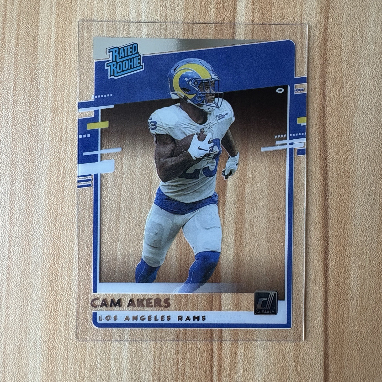 Cam Akers Panini Chronicles Clearly Donruss Rated Rookies #RRCA Base
