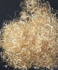 Lametta Engelshaar Dekohaar metallic gold gel...