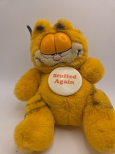 Vintage Rare Dakin 1978 1981 Garfield Stuffed Again 7" Plush