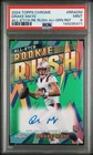 2024 TOPPS CHROME ALL-ETCH ROOKIE RUSH GREEN DRAKE MAYE AUTO 36/99 PSA 9