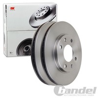 2X NK Bremsscheiben 247Mm BelÜFtet Vorne Passend FÜR CitroËN AX Saxo Xsara ZX