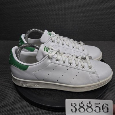 Adidas Stan Smith Shoes Womens Size 8 White Leather Low Top Sneakers B24105