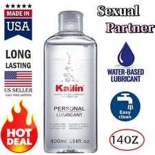 Lube Personal Sex Lubricant Water-Based Long Lasting Easy Clean Women Men Adult`