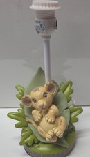 Disney "The Lion King" Baby Simba Lamp Base No Shade Works Nursery Decor