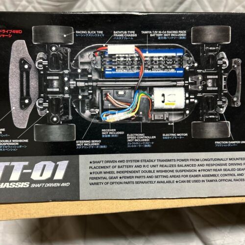 TAMIYA 1/10 RC BMW320si WTCC 2006 Team Germany TT-01 Chassis LED Light Unit F/S - Picture 4 of 10