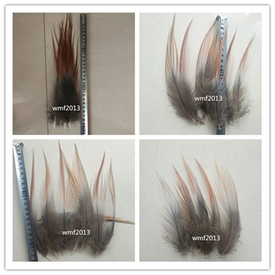 Wholesale 10-100pcs Rare 2-8 inches//5-20 cm Black Heron Silk Feathers Decoration