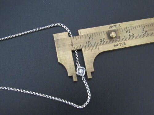 David Yurman Necklace Infinity Station Diamond 18"L - Picture 8 of 11
