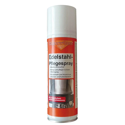 CLEAN'N'CARE Edelstahl-Pflegespray / Reinigungsmittel / Reiniger / Edelstahl ...