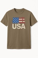 US Flag American Flag Vintage 4th of July Independence Day T Patriotic T Shirt